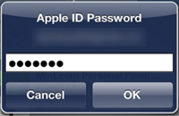 appleidpassword Apple Password iOS6